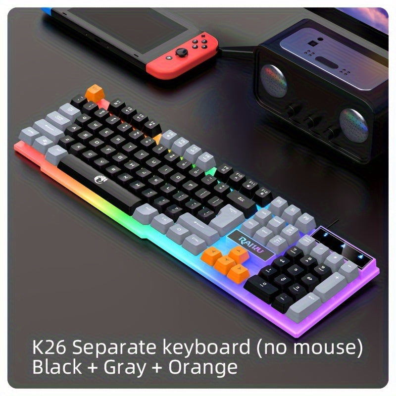 Mouse e Teclado Gamer (RGB)