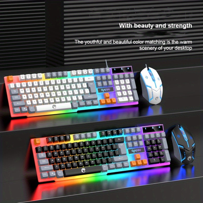 Mouse e Teclado Gamer (RGB)